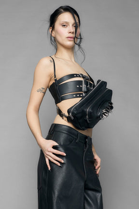 NAMILIA Vulva Bum Bag - BLACK, onesize