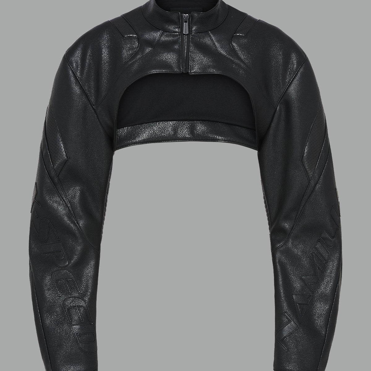 NAMILIA XTC Leather Choker Jacket