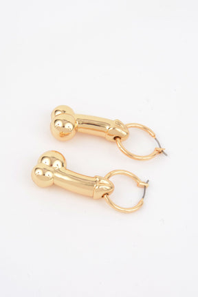 NAMILIA dick earrings - gold,