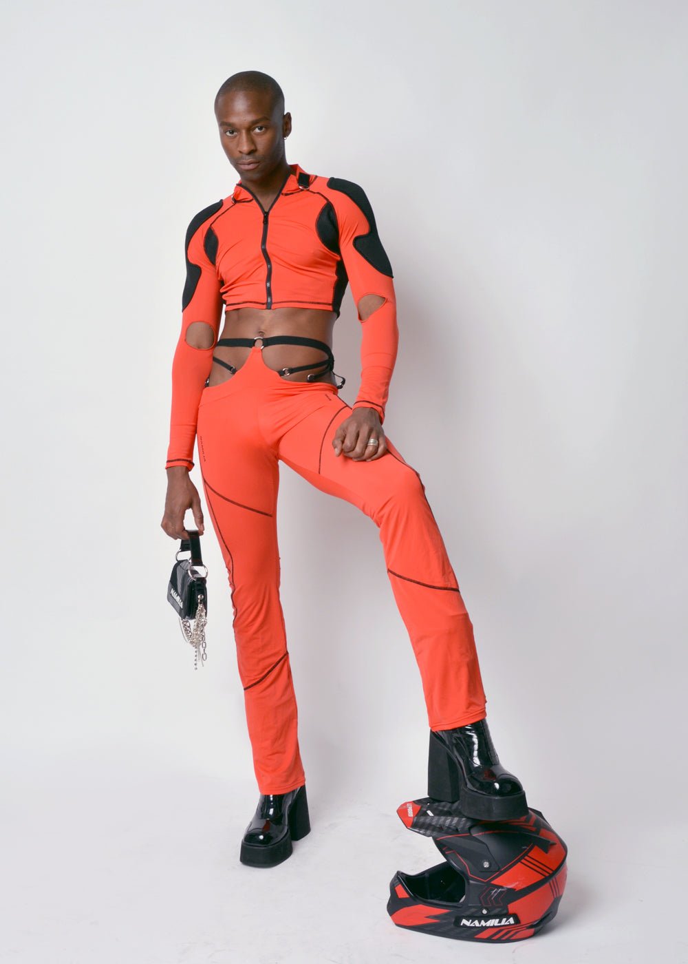 NAMILIA enduro speed racer pants 2.0 - XS, red