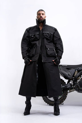 NAMILIA inferno transformer coat - black, s