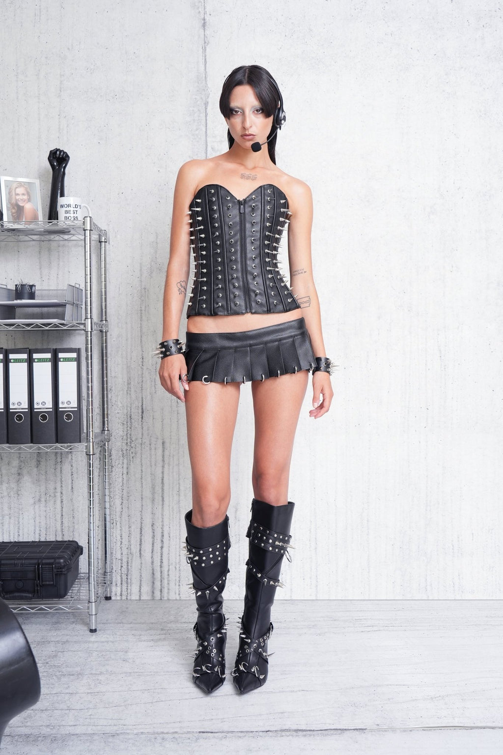 namilia-pleated-mini-skirt-  