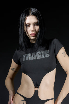 NAMILIA Tragic T-Shirt Body - Black, xs