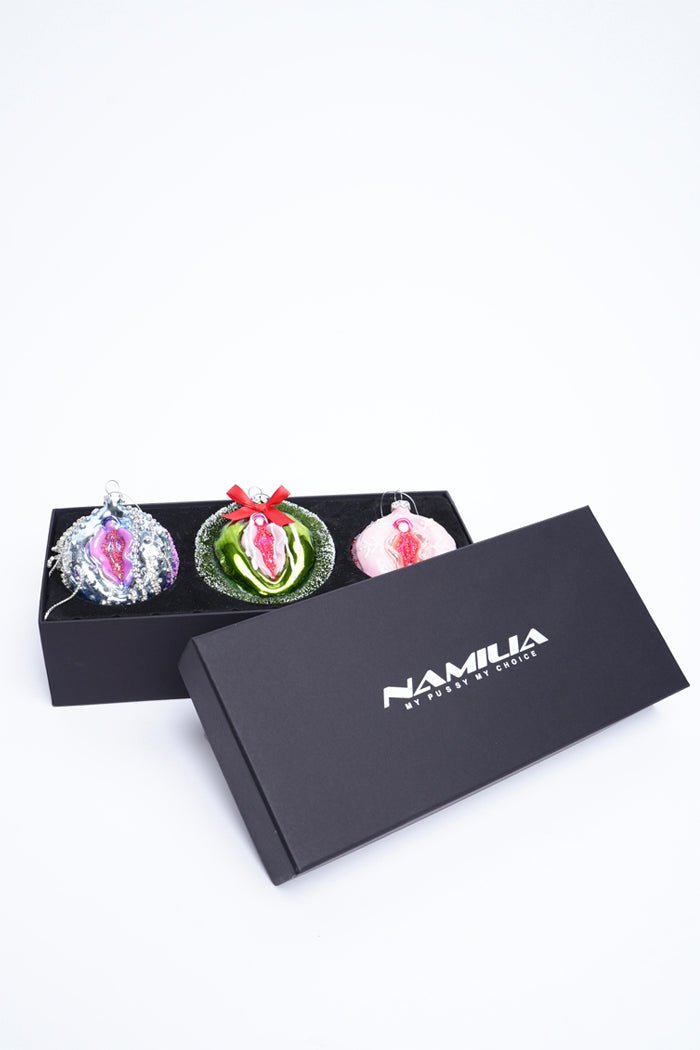 NAMILIA vulva cupcake ornament set - ,